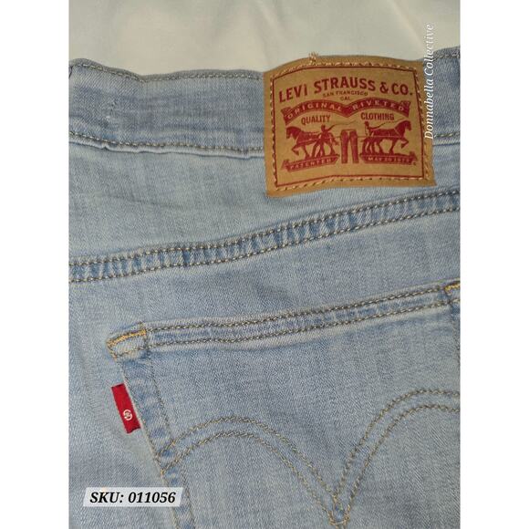 Women's Levi's 887 Stellar Stretch Boyfriend Relaxed Fit Tapered  Size W27xL27 - Picture 4 of 6